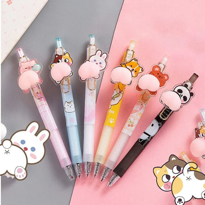 Kawaii Soft Butt Gel Pens