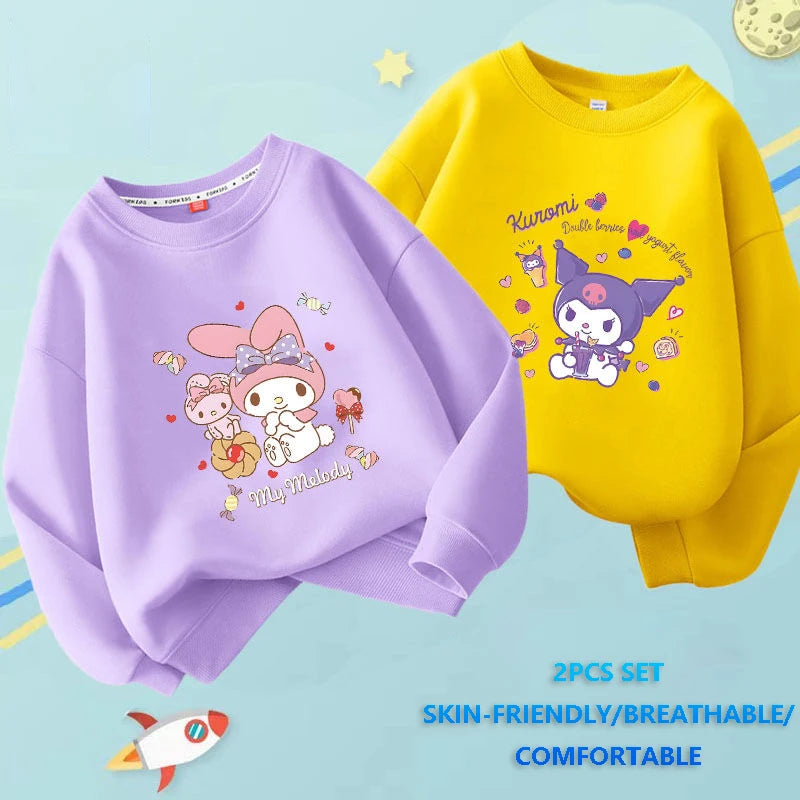 Kuromi Fleece Melody Sweatshirt