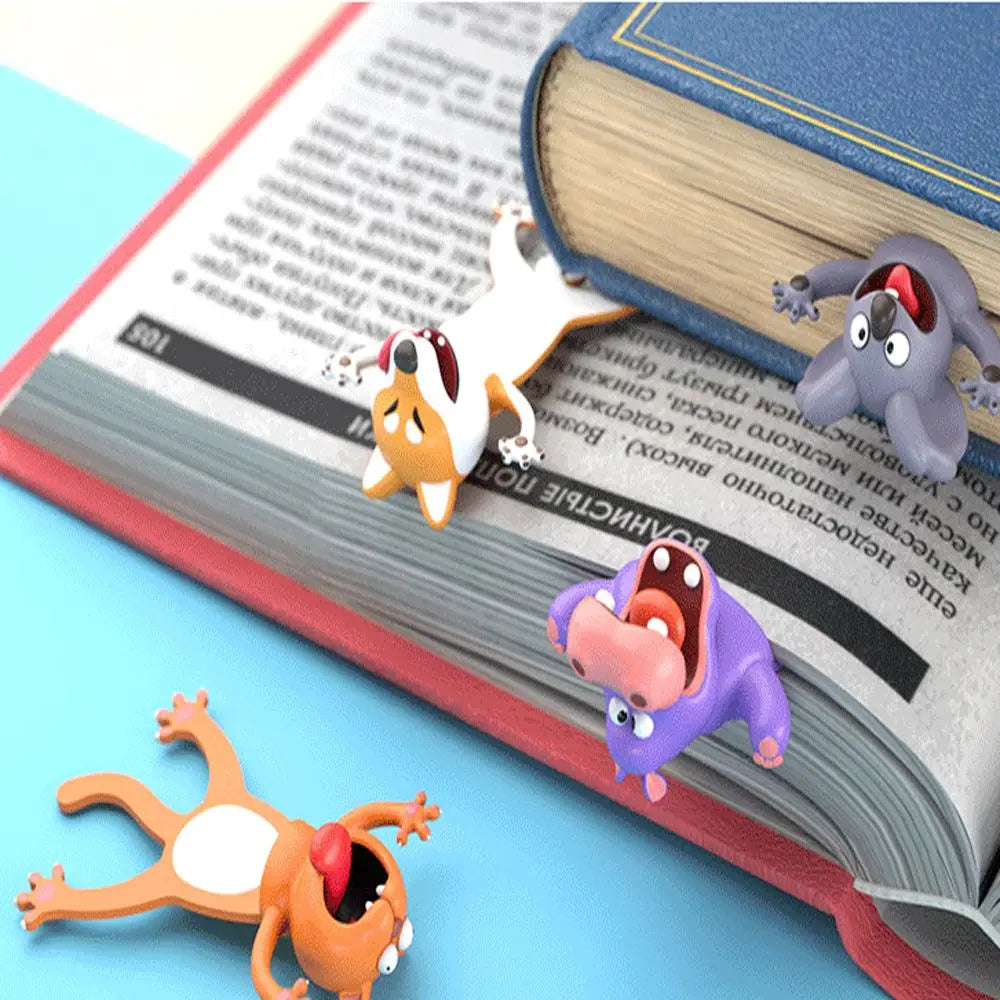 Cartoon Marker Animal Bookmarks