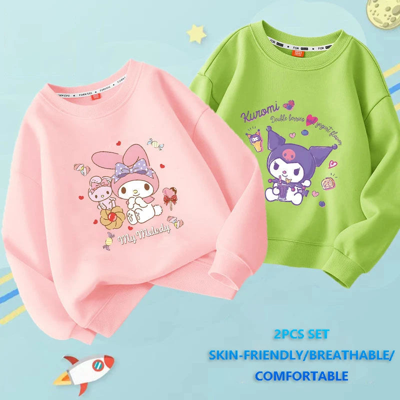 Kuromi Fleece Melody Sweatshirt