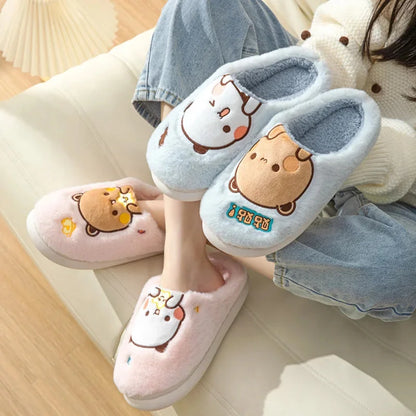 Cute Bear Warm Slipper