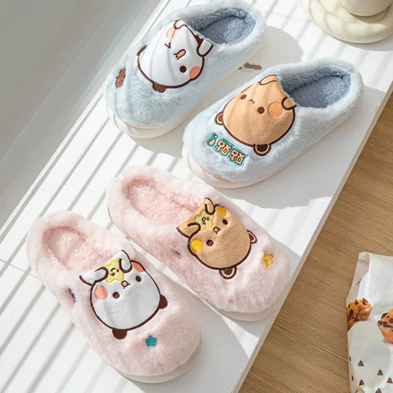 Cute Bear Warm Slipper