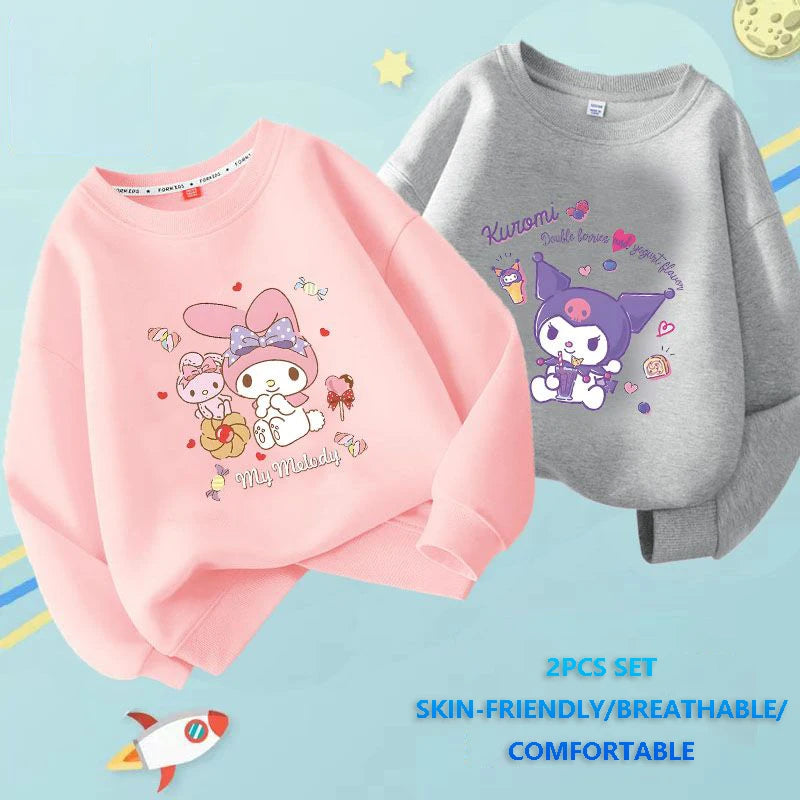 Kuromi Fleece Melody Sweatshirt