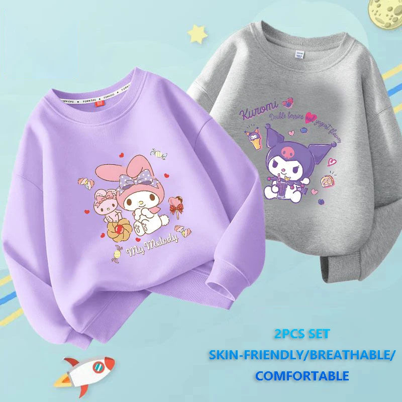 Kuromi Fleece Melody Sweatshirt