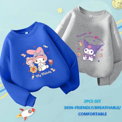 Kuromi Fleece Melody Sweatshirt