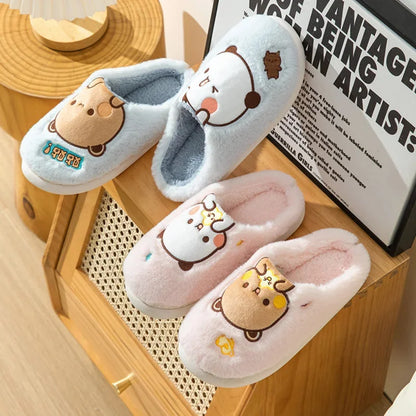 Cute Bear Warm Slipper