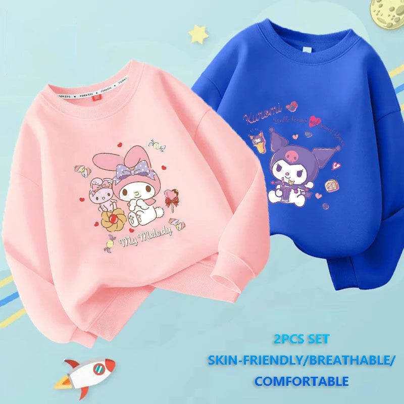 Kuromi Fleece Melody Sweatshirt