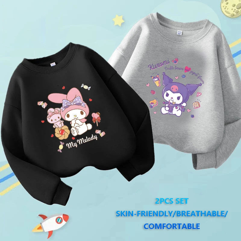 Kuromi Fleece Melody Sweatshirt