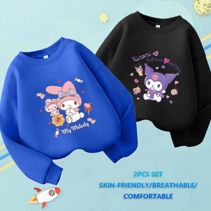 Kuromi Fleece Melody Sweatshirt