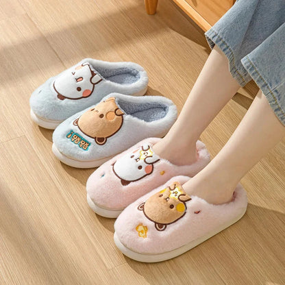 Cute Bear Warm Slipper