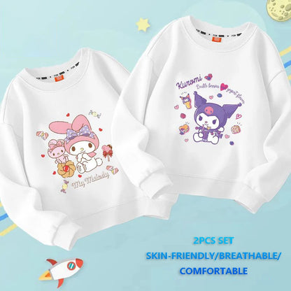 Kuromi Fleece Melody Sweatshirt