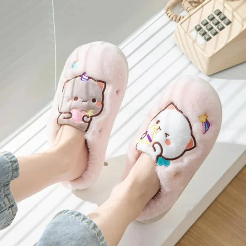 Cute Bear Warm Slipper