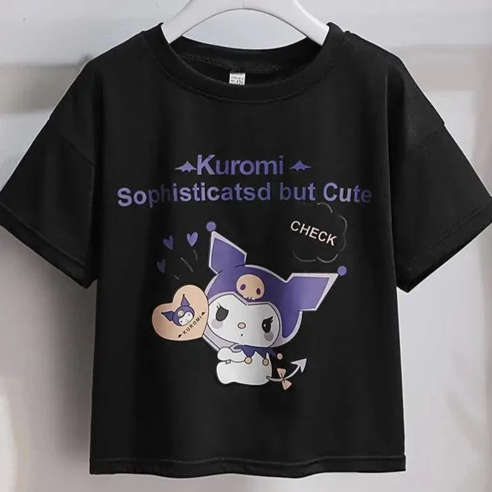 Kuromi Short-Sleeved Suit