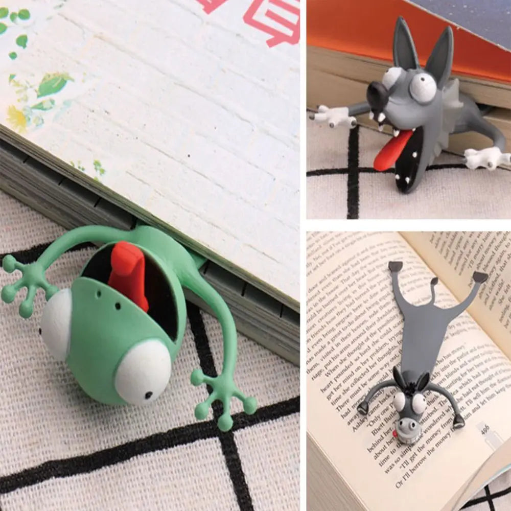 Cartoon Marker Animal Bookmarks