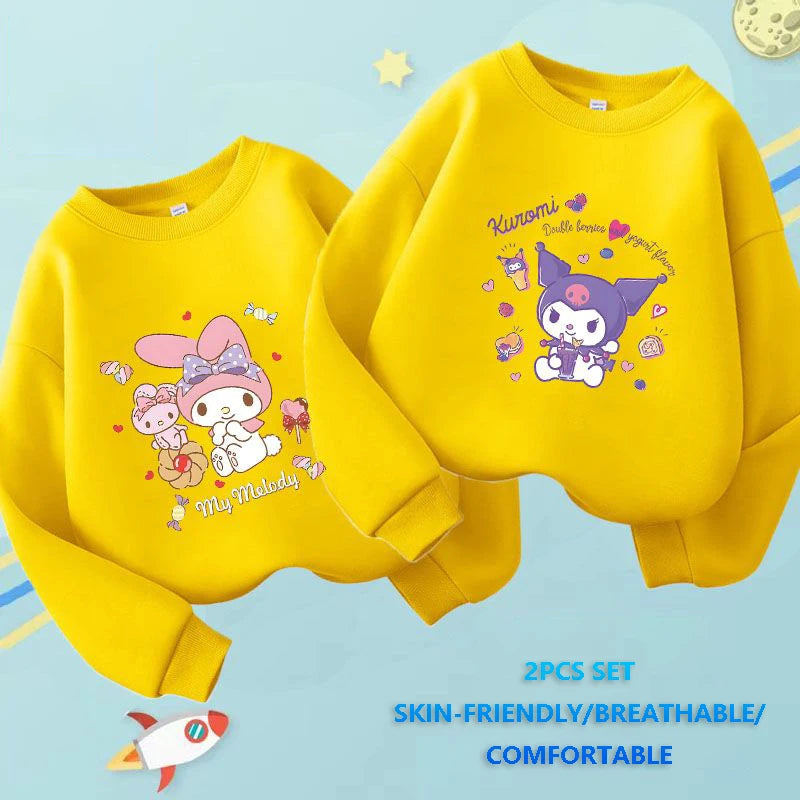 Kuromi Fleece Melody Sweatshirt