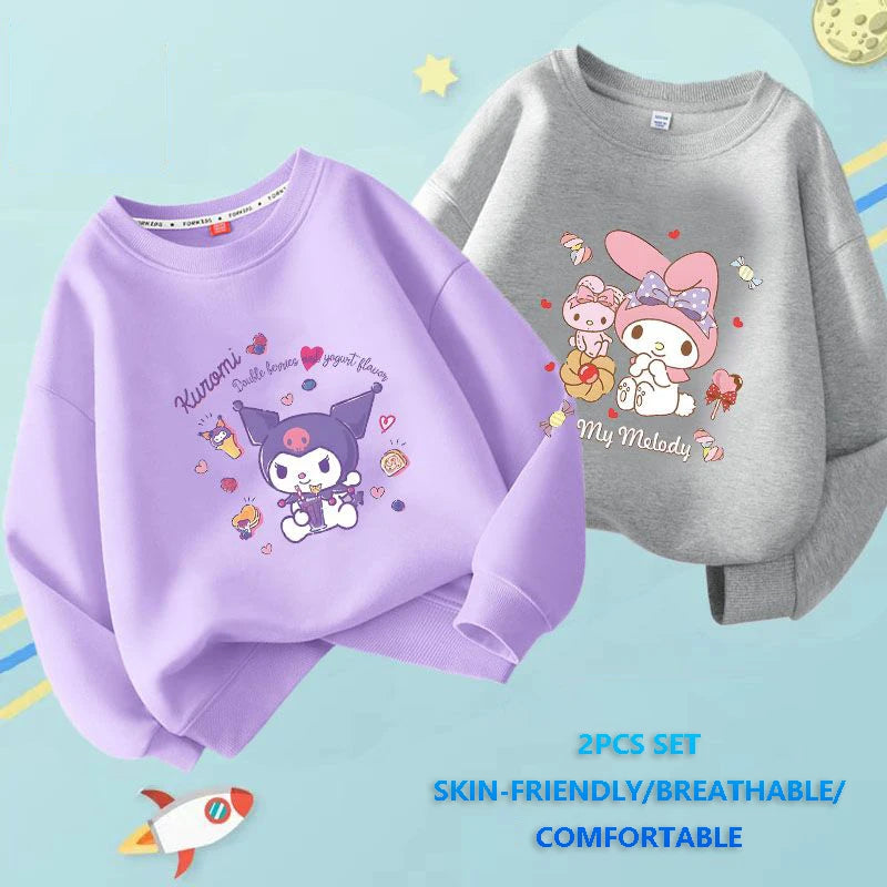 Kuromi Fleece Melody Sweatshirt